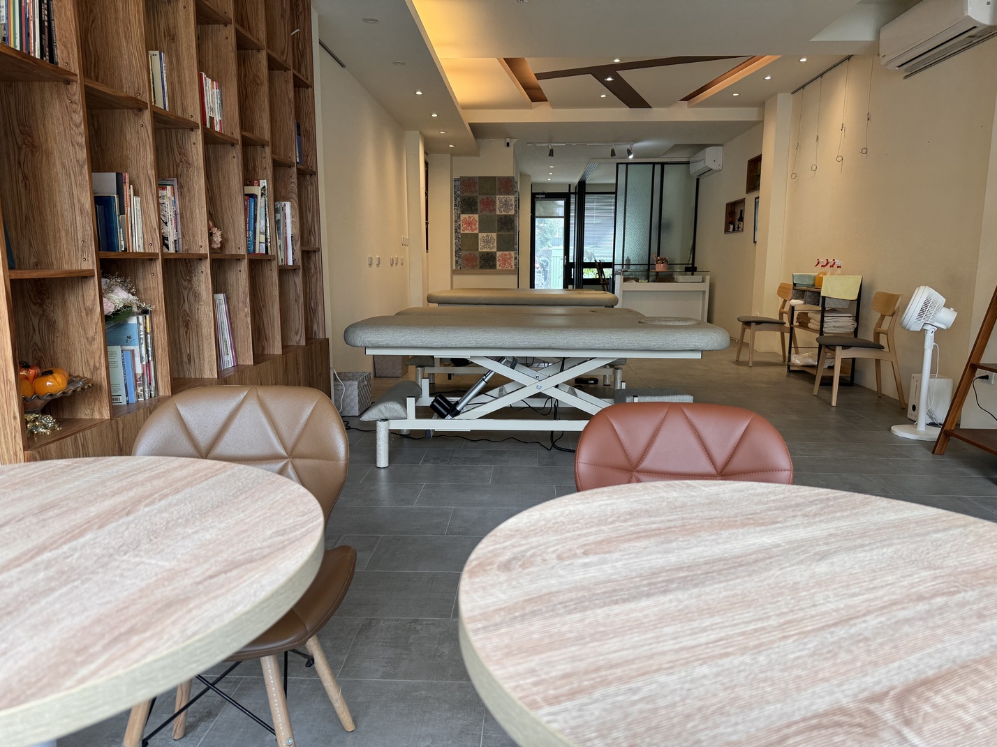 休息區與自然採光